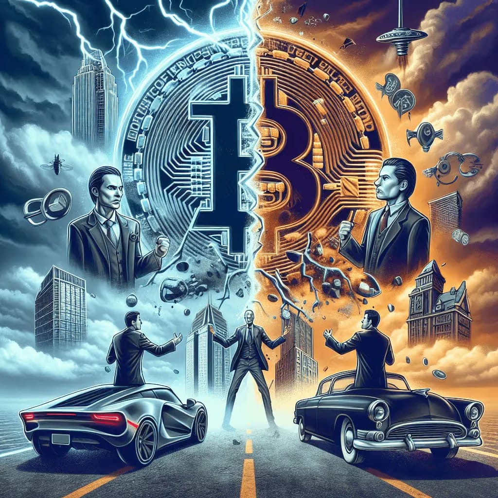 ๐ฅ Bitcoin Shaken by Musk vs Trump Drama: $831M Vaporized! ๐